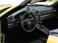 Porsche 718 Spyder RS Racing Yellow 2024 tote bag #1569161