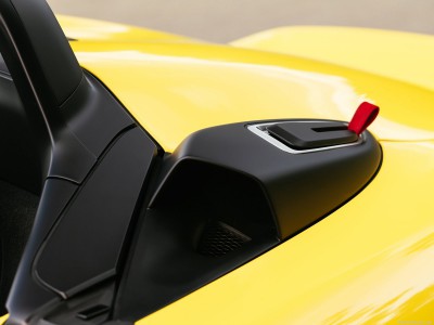 Porsche 718 Spyder RS Racing Yellow 2024 tote bag #1569169