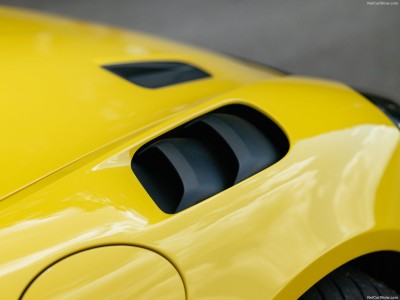 Porsche 718 Spyder RS Racing Yellow 2024 Poster 1569170