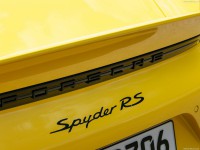 Porsche 718 Spyder RS Racing Yellow 2024 Poster 1569173