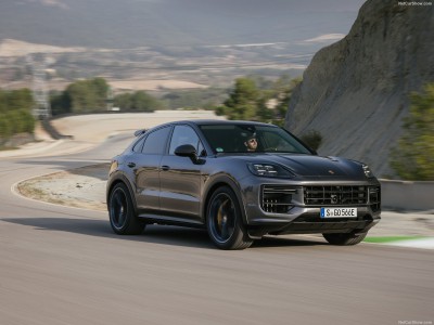 Porsche Cayenne Turbo E-Hybrid Coupe with GT Package 2024 Poster 1569396