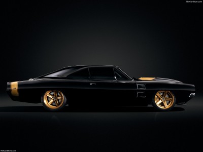 Dodge Charger TUSK by Ringbrothers 1969 pillow