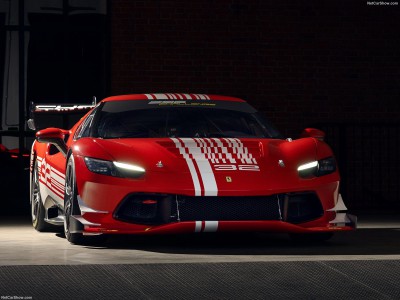 Ferrari 296 Challenge 2024 poster