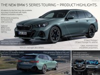 BMW i5 Touring 2025 Mouse Pad 1575319