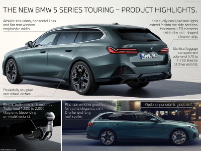 BMW i5 Touring 2025 Mouse Pad 1575320