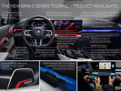 BMW i5 Touring 2025 Mouse Pad 1575321