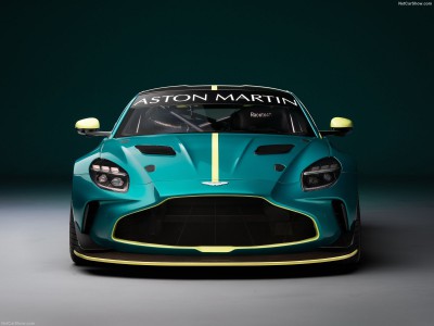Aston Martin Vantage GT4 2024 Poster with Hanger