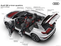 Audi Q6 e-tron quattro 2025 Longsleeve T-shirt #1578683