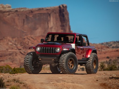 Jeep Low Down Concept 2024 canvas poster
