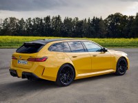 BMW M5 Touring Speed Yellow 2025 Longsleeve T-shirt #1595957