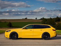 BMW M5 Touring Speed Yellow 2025 Longsleeve T-shirt #1595958