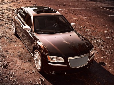 Chrysler 300 Luxury Series 2012 Poster with Hanger