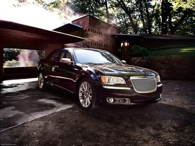 Chrysler 300 Luxury Series 2012 Poster with Hanger