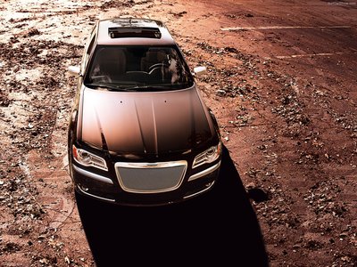 Chrysler 300 Luxury Series 2012 metal framed poster