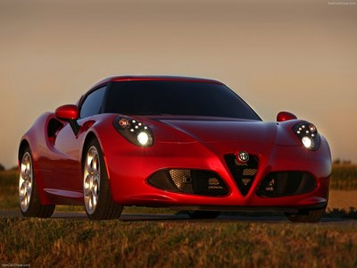 Alfa Romeo 4C 2014 poster