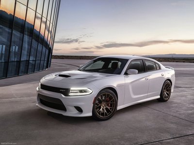 Dodge Charger SRT Hellcat 2015 Poster with Hanger