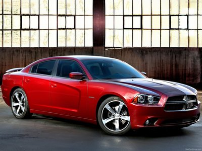 Dodge Charger 100th Anniversary Edition 2014 Poster with Hanger