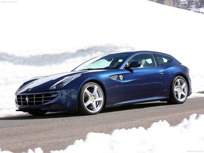 Ferrari FF Blue 2012 tote bag #20678