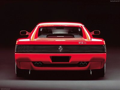 Ferrari 512 TR 1991 canvas poster