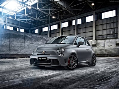 Fiat 695 Abarth Biposto 2015 Poster with Hanger