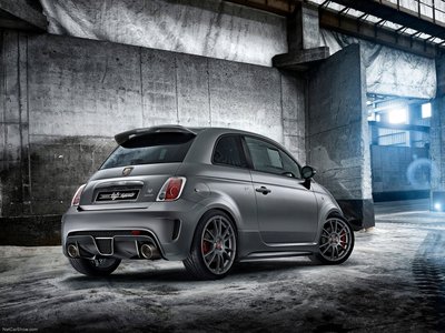 Fiat 695 Abarth Biposto 2015 Poster with Hanger