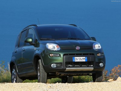 Fiat Panda 4x4 2013 Poster with Hanger