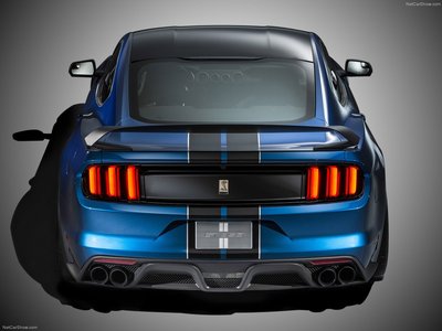 Ford Mustang Shelby GT350R 2016 metal framed poster