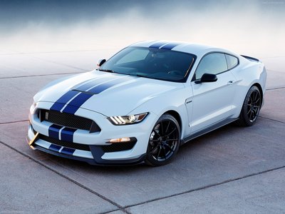 Ford Mustang Shelby GT350 2016 Poster with Hanger