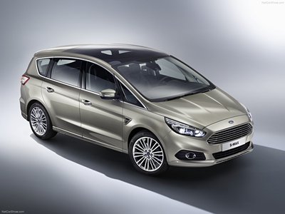 Ford S MAX 2015 canvas poster