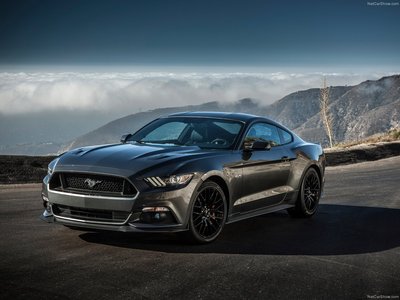 Ford Mustang GT 2015 Poster with Hanger