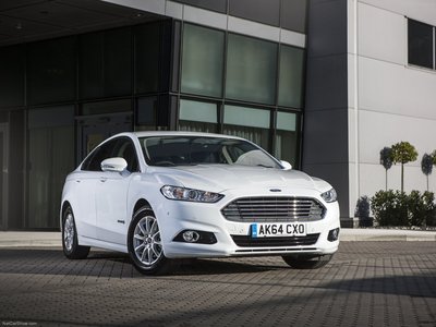 Ford Mondeo Hybrid 2015 Poster with Hanger
