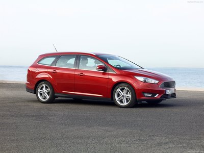 Ford Focus Wagon 2015 Poster with Hanger