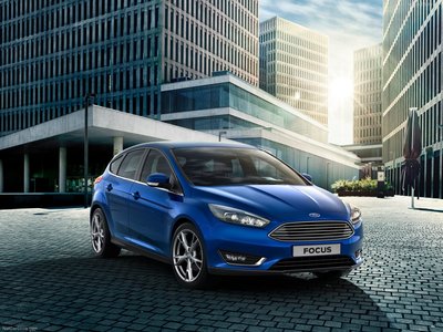Ford Focus 2015 Poster with Hanger