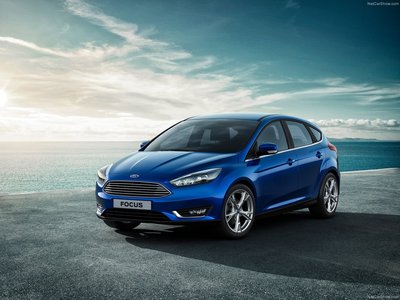 Ford Focus 2015 Poster with Hanger