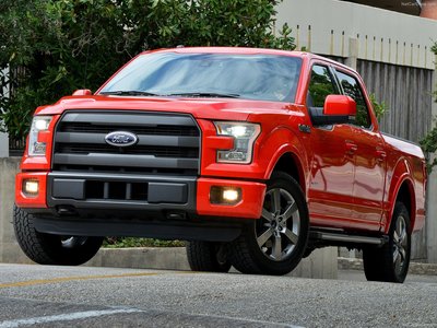 Ford F 150 2015 Poster with Hanger