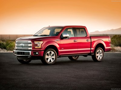 Ford F 150 2015 canvas poster