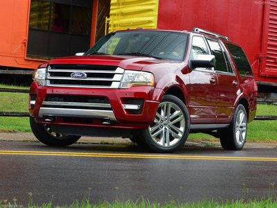 Ford Expedition 2015 metal framed poster
