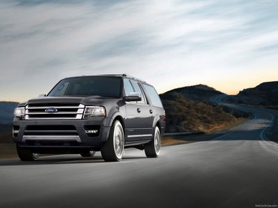 Ford Expedition 2015 wooden framed poster
