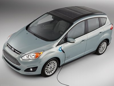 Ford C MAX Solar Energi Concept 2014 Poster with Hanger