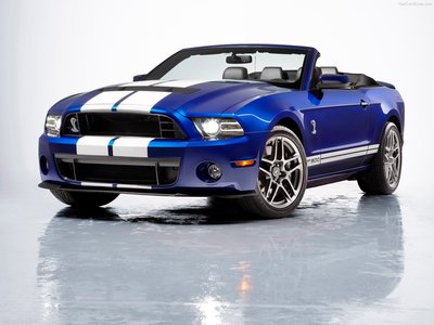Ford Mustang Shelby GT500 Convertible 2013 mouse pad