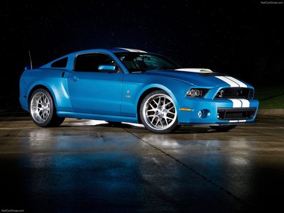 Ford Mustang Shelby GT500 Cobra 2013 canvas poster