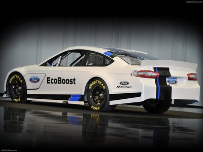 Ford Fusion NASCAR 2013 canvas poster