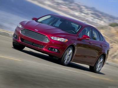 Ford Fusion 2013 canvas poster