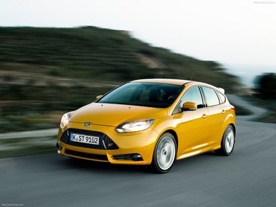Ford Focus ST 2013 Poster with Hanger