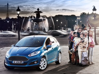 Ford Fiesta 2013 Poster with Hanger