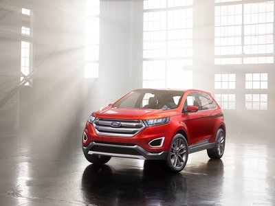 Ford Edge Concept 2013 canvas poster