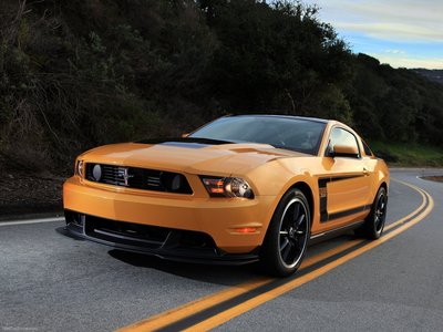 Ford Mustang Boss 302 2012 Poster with Hanger