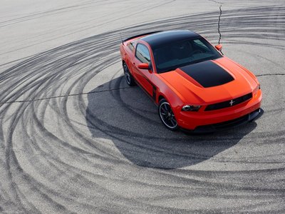 Ford Mustang Boss 302 2012 canvas poster