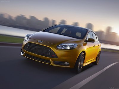 Ford Focus ST 2012 Poster with Hanger