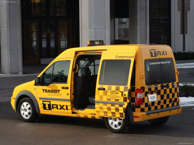 Ford Transit Connect Taxi 2011 t-shirt
